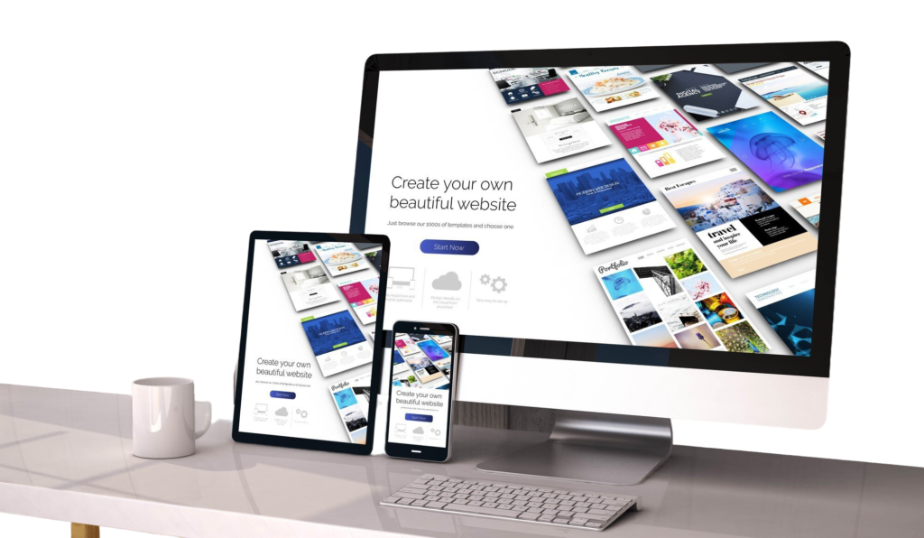 Website responsive design